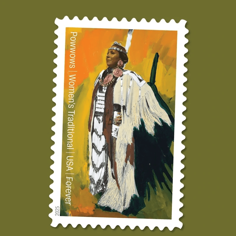 2025 Powwows Celebrating Native AmericanCulture Stamps
