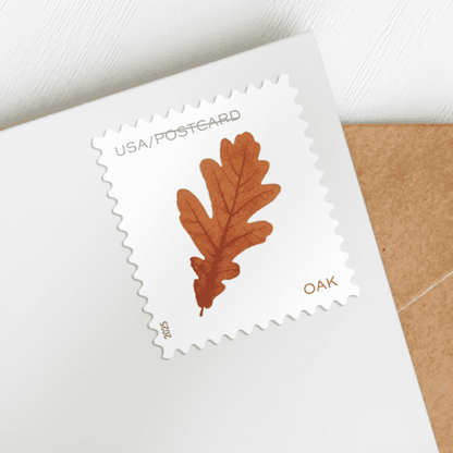 2025 Vibrant Leaves Postcard Stamps