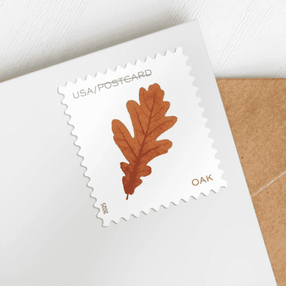 2025 Vibrant Leaves Postcard Stamps