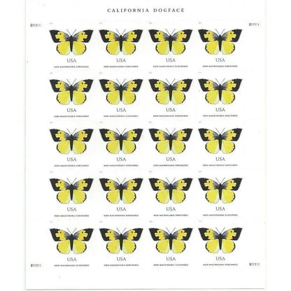 USPS 2019 California Dogface Butterfly Stamp