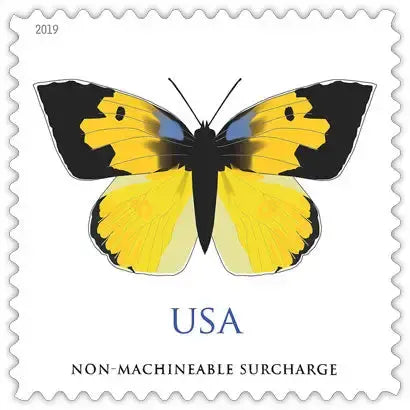 USPS 2019 California Dogface Butterfly Stamp