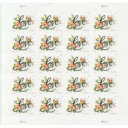 Love Flourishes Forever 2018 US Stamps