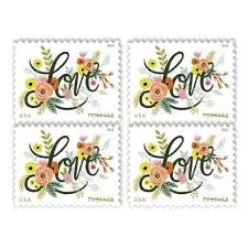 Love Flourishes Forever 2018 US Stamps
