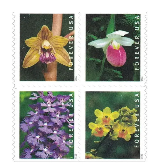 Wild Orchids Forever Postage 2020 US Stamps
