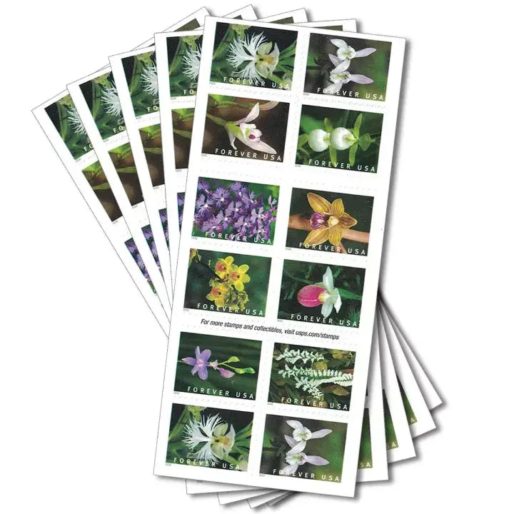 Wild Orchids Forever Postage 2020 US Stamps
