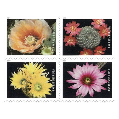 Cactus Flowers Forever First Class Postage 2019 US Stamps