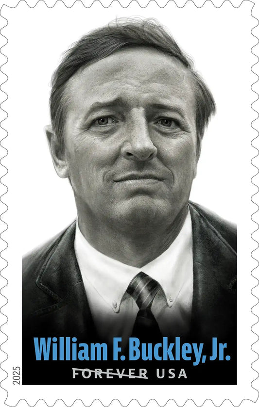 2025 William F. Buckley Jr. U.S. Stamp
