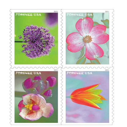 Garden Beauty Forever Postage 2021 US Stamps