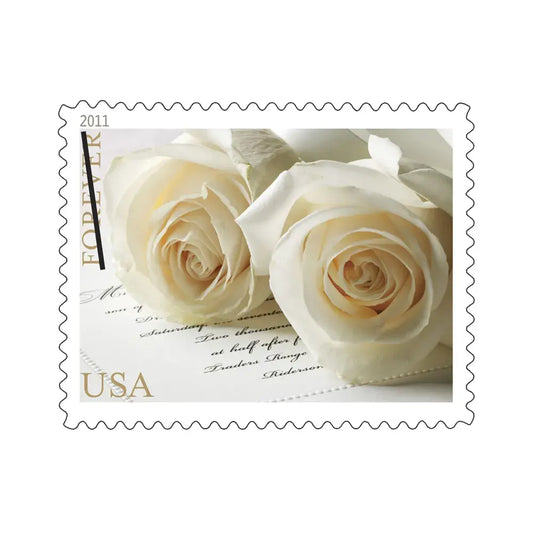 2011 US Wedding Roses Commemorative Forever  2011 US Stamps